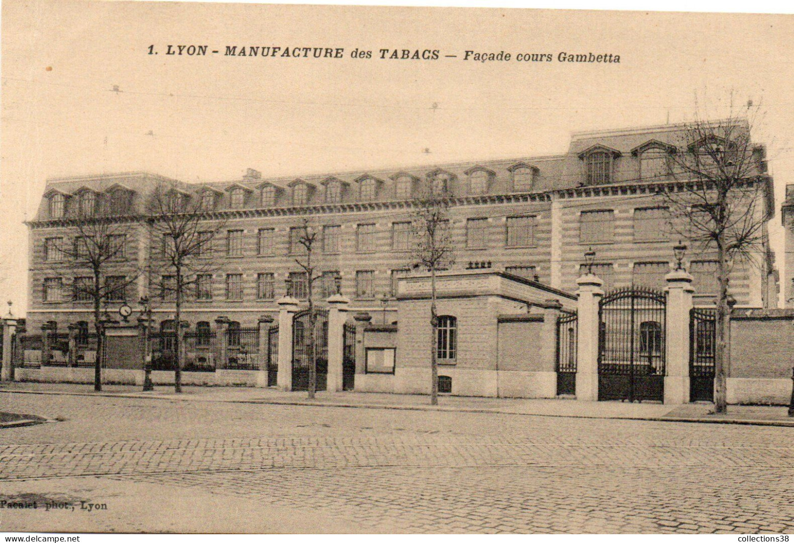 Lyon - Manufacture Des Tabacs - Façade Cours Gambetta - Lyon 8