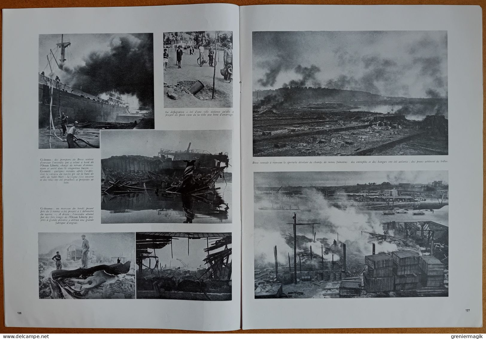 France Illustration N°97 09/08/1947 Catastrophe De Brest/Indonésie/Palestine Exodus-1947/Guides De Haute Montagne - Informations Générales