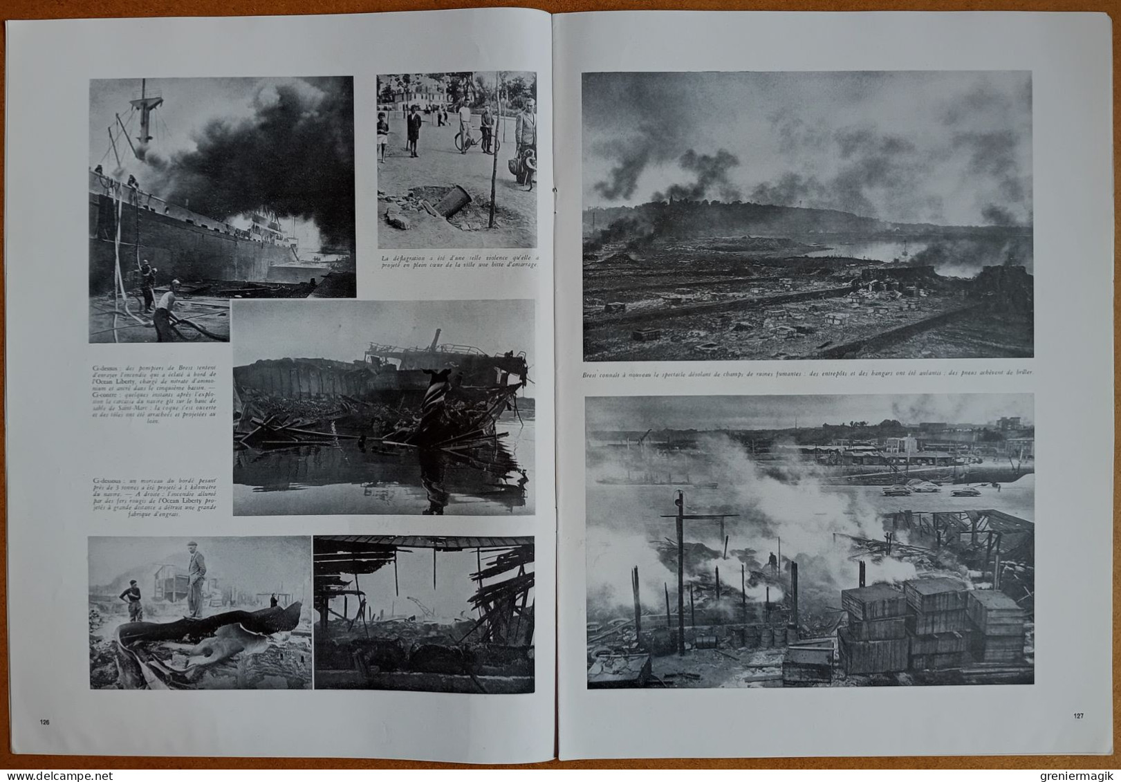 France Illustration N°97 09/08/1947 Catastrophe De Brest/Indonésie/Palestine Exodus-1947/Guides De Haute Montagne - Algemene Informatie