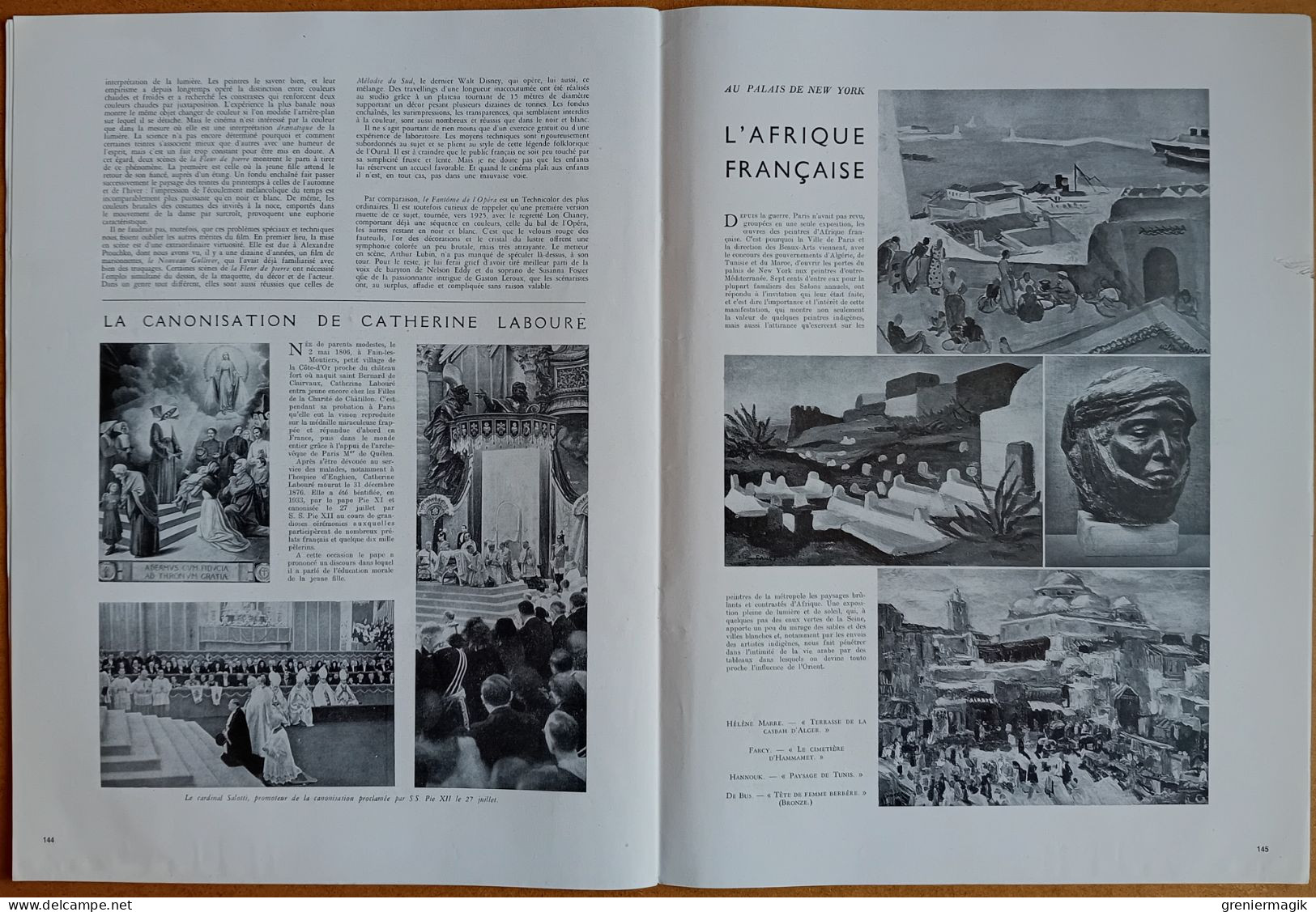 France Illustration N°97 09/08/1947 Catastrophe de Brest/Indonésie/Palestine Exodus-1947/Guides de haute montagne
