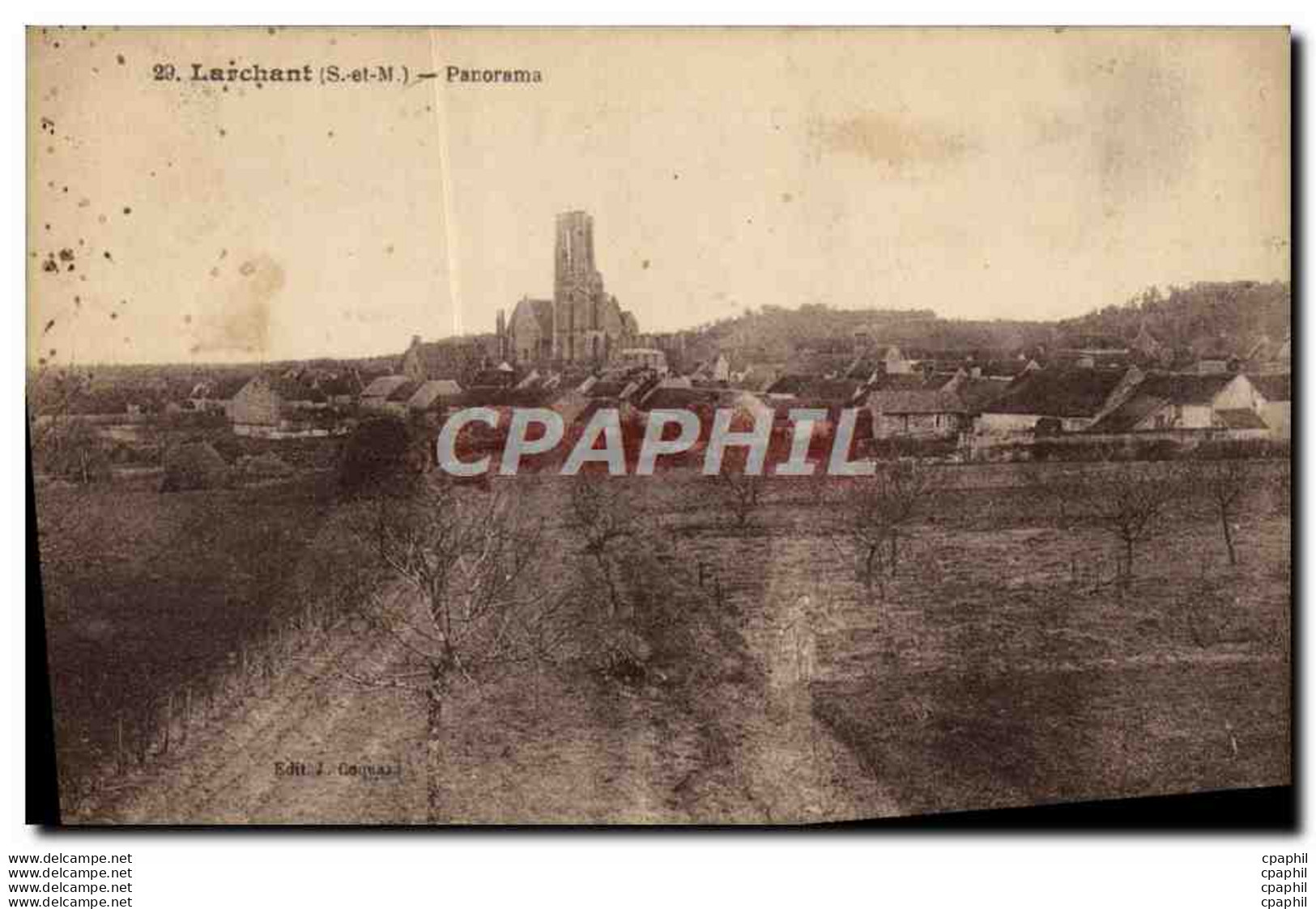 CPA Larchant Panorama - Larchant