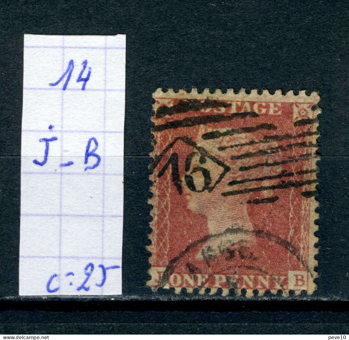 Grande-Bretagne    N° 14    J - B - Used Stamps