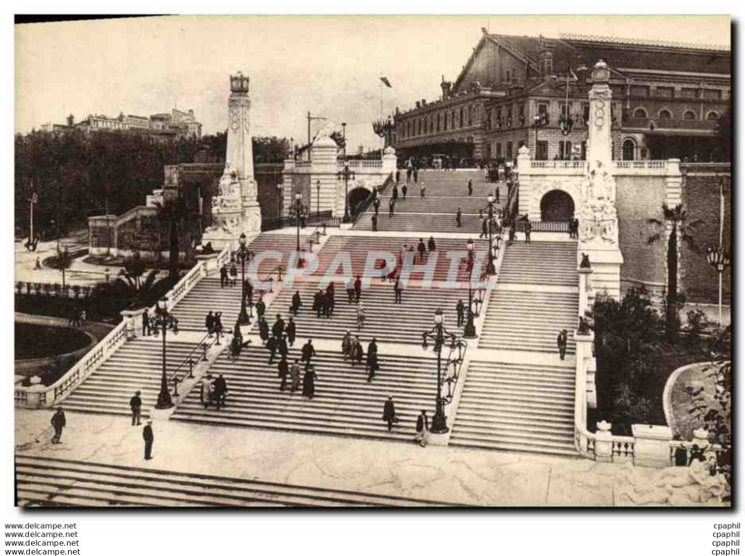 CPA Marseille Gare St Charles - Estación, Belle De Mai, Plombières