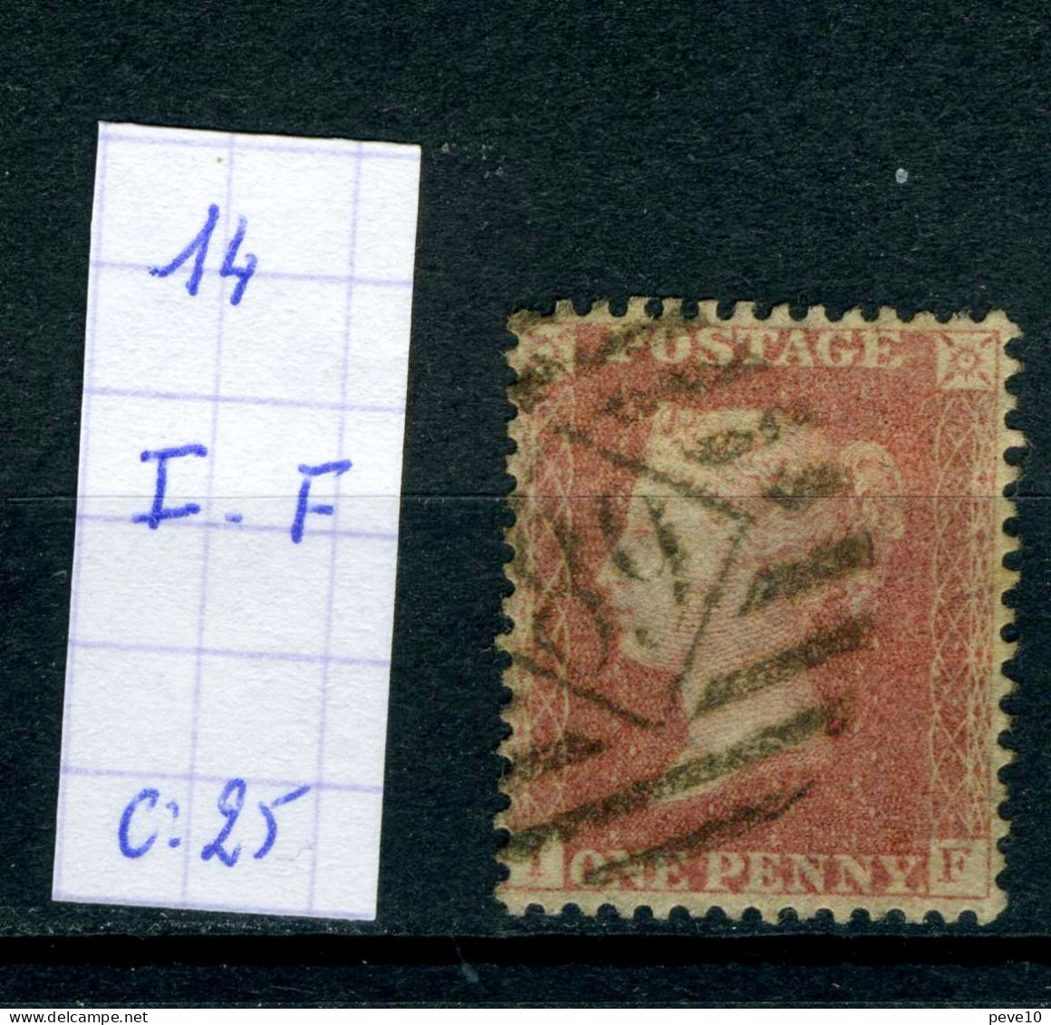 Grande-Bretagne    N° 14   I - F - Used Stamps