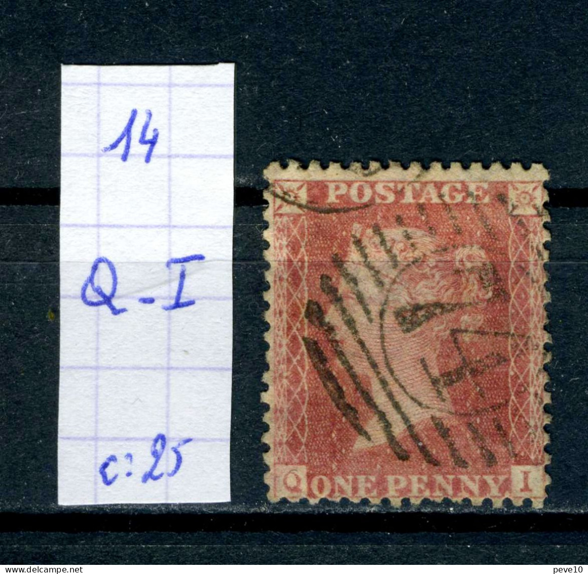 Grande-Bretagne    N° 14   Q - I - Used Stamps