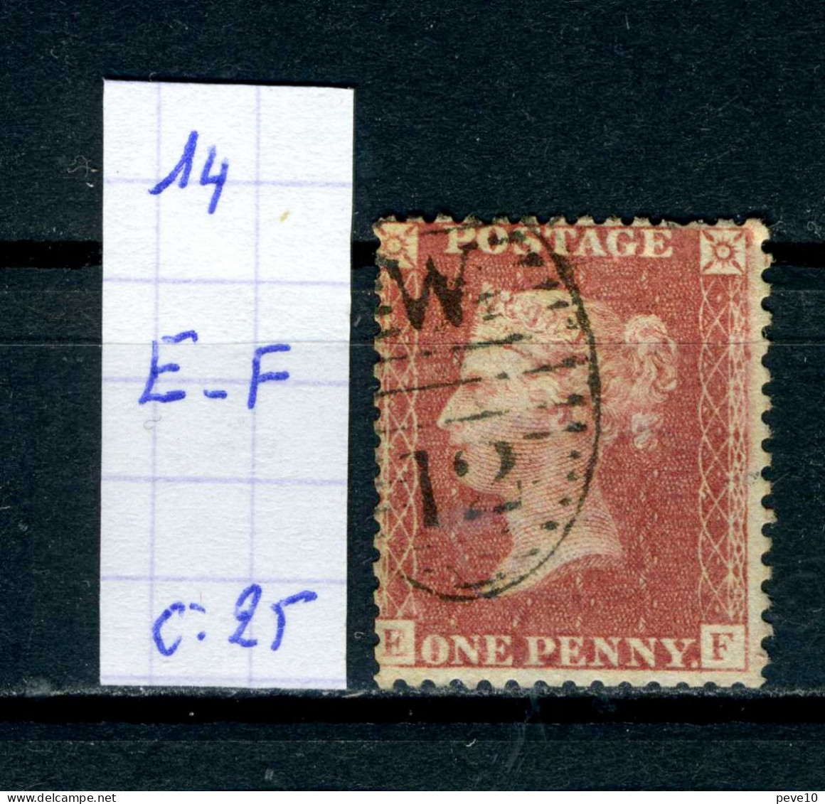 Grande-Bretagne    N° 14   E - F - Used Stamps