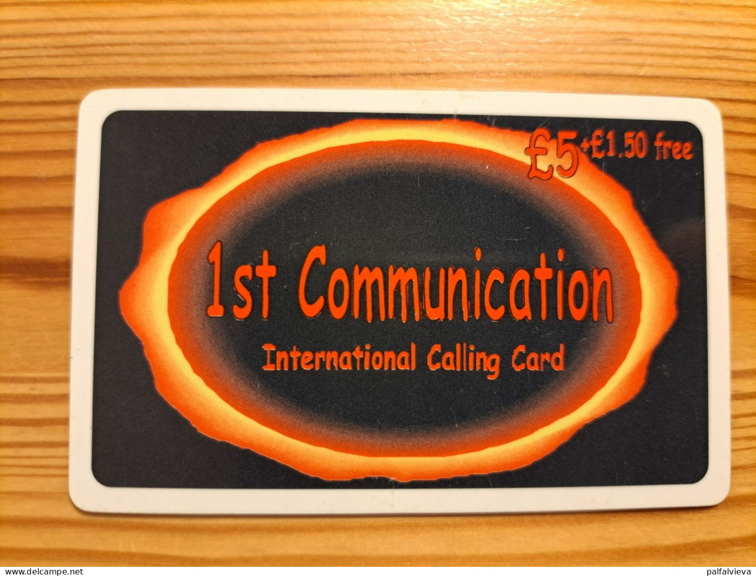 Prepaid Phonecard United Kingdom, 1st Communication - [ 8] Ediciones De Empresas