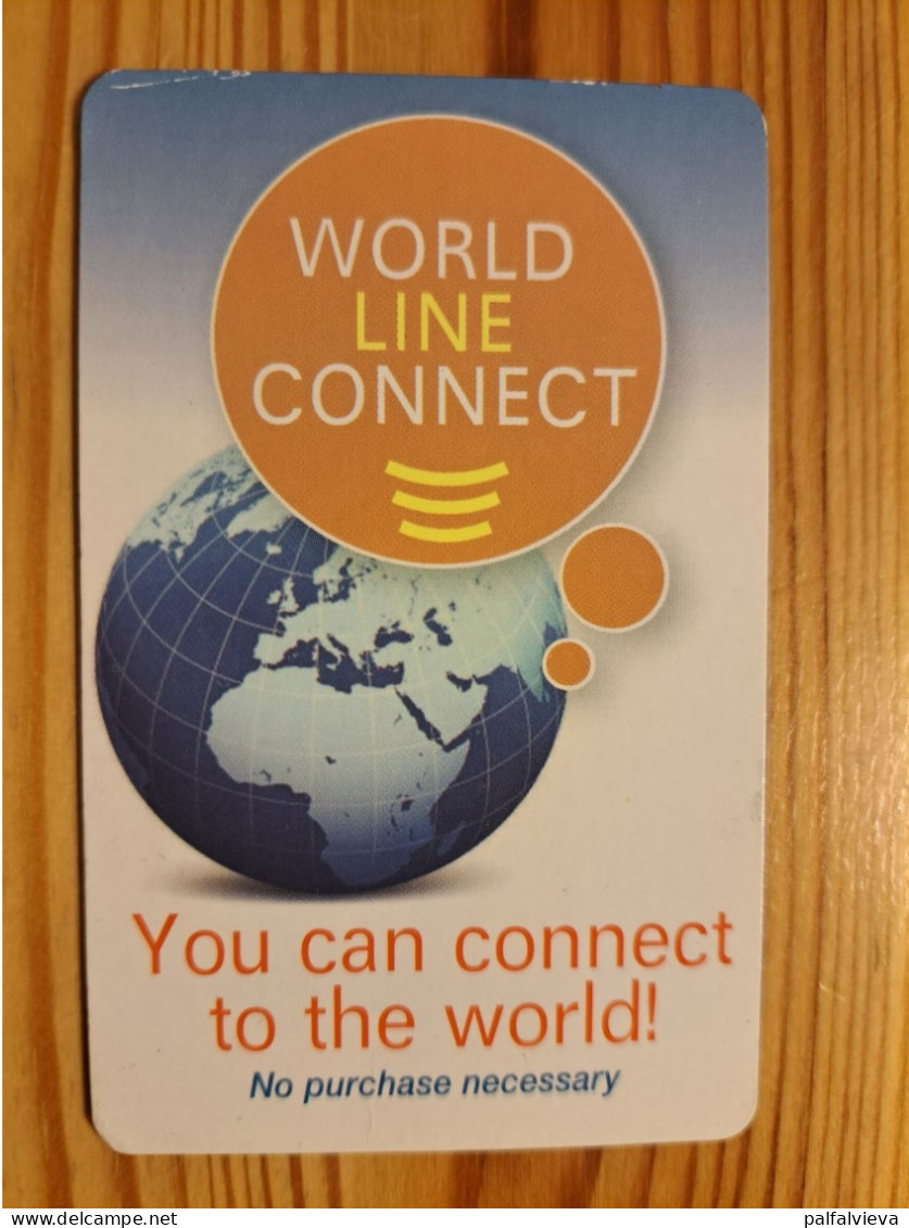 Prepaid Phonecard United Kingdom, World Line Connect - [ 8] Firmeneigene Ausgaben