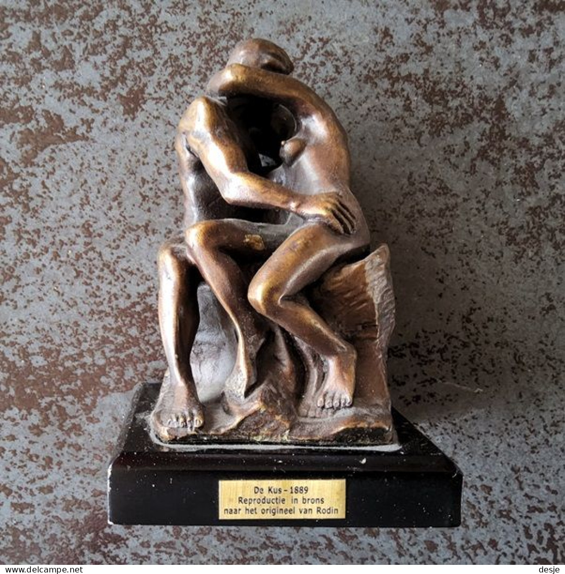 De Kus 1889 Naar Rodin In Brons - Bronzes