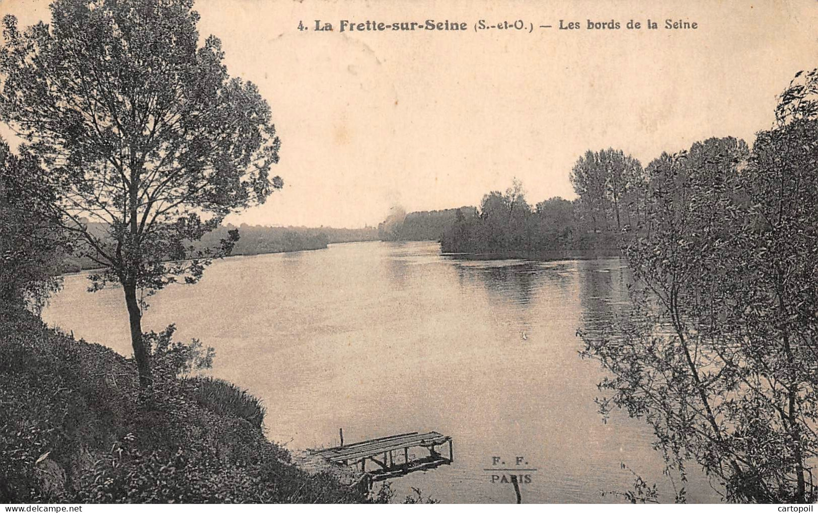 95 - LA FRETTE-SUR-SEINE - Les Bords De La Seine - La Frette-sur-Seine