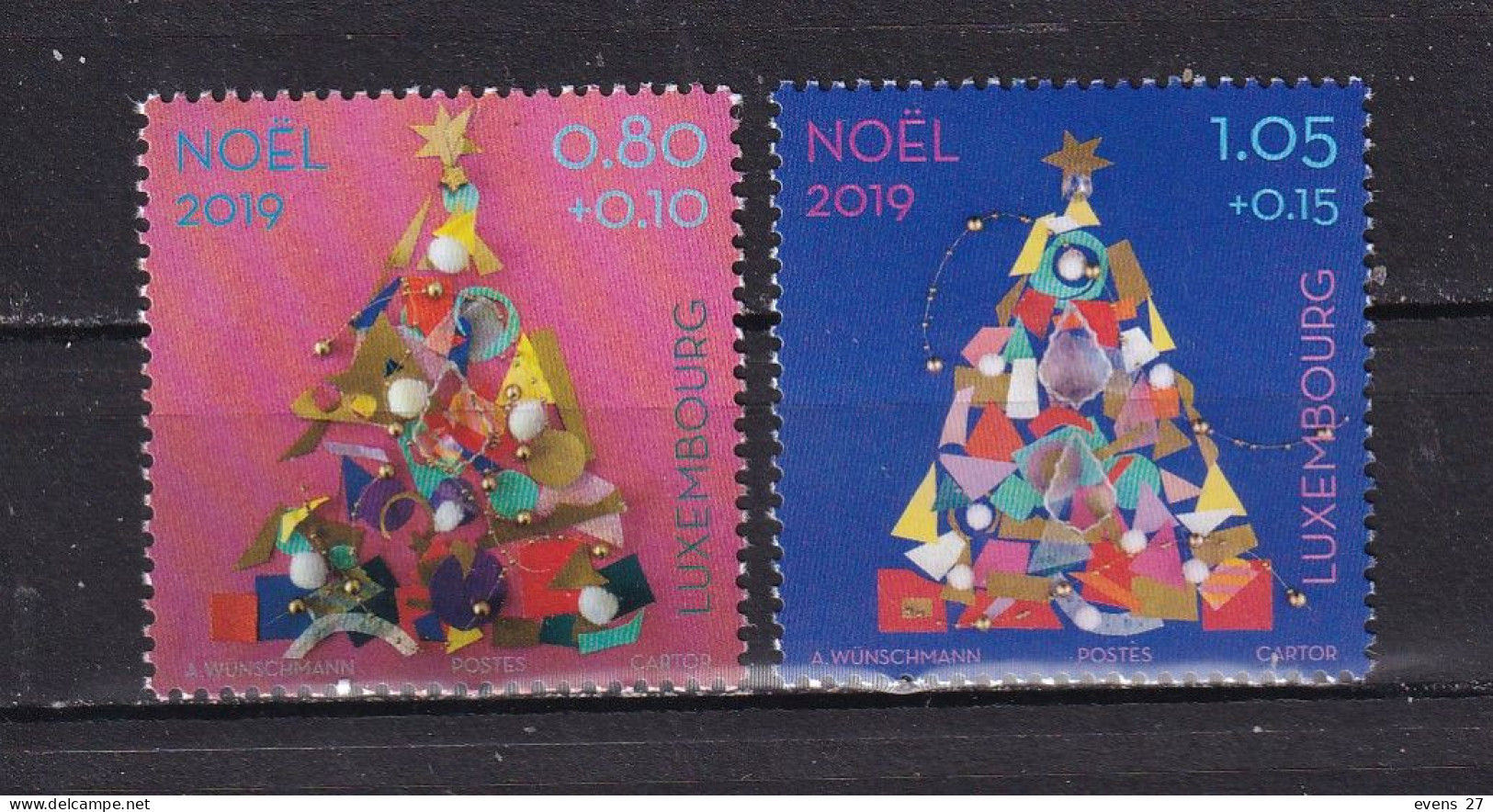 LUXEMBOURG-2019-CHRISTMAS-MNH - Neufs