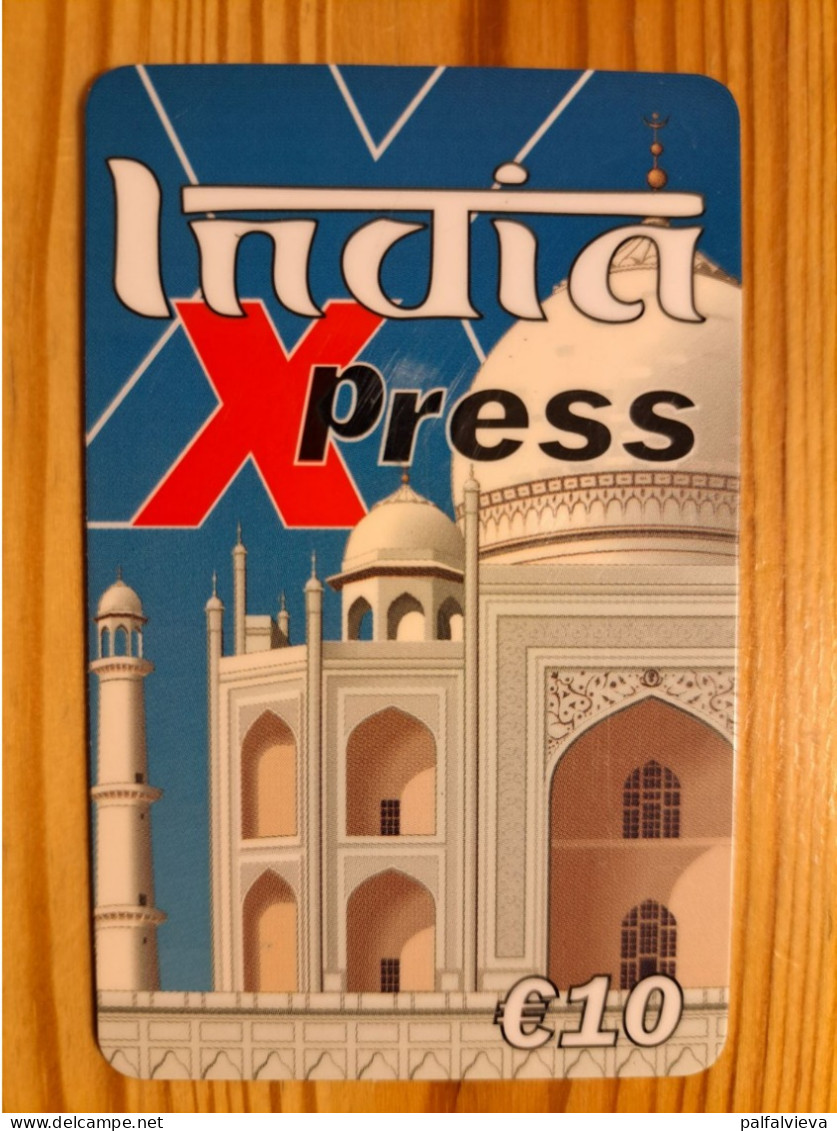 Prepaid Phonecard United Kingdom, India Xpress - Emissions Entreprises