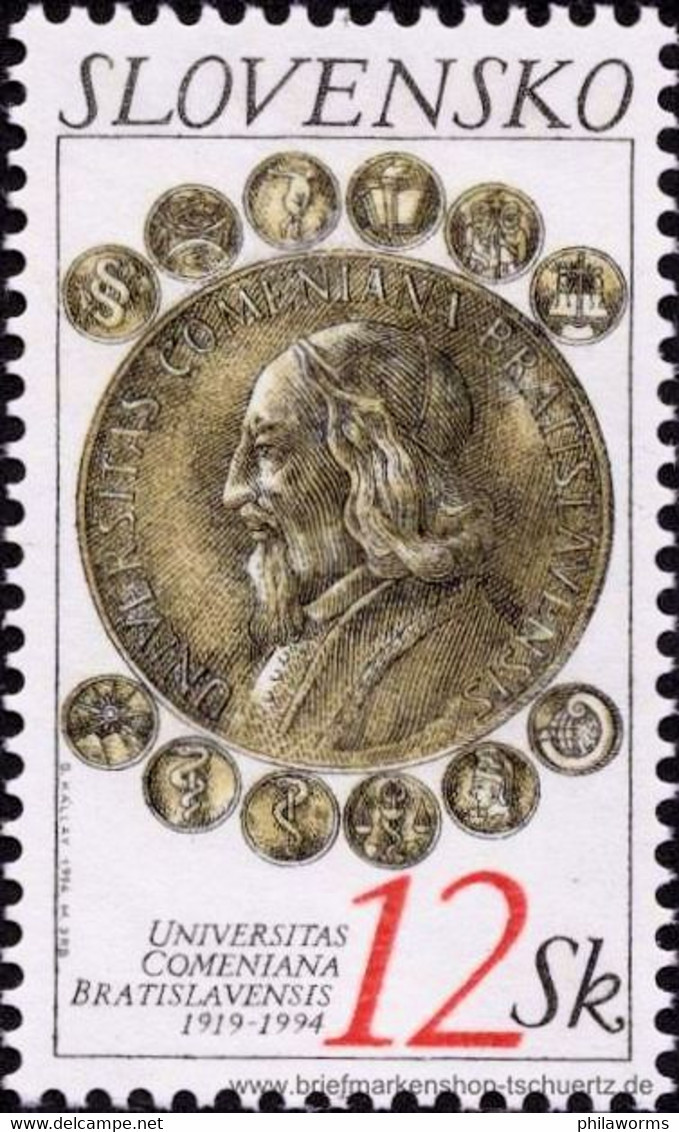 Slowakei 1994, Mi. 203 ** - Unused Stamps