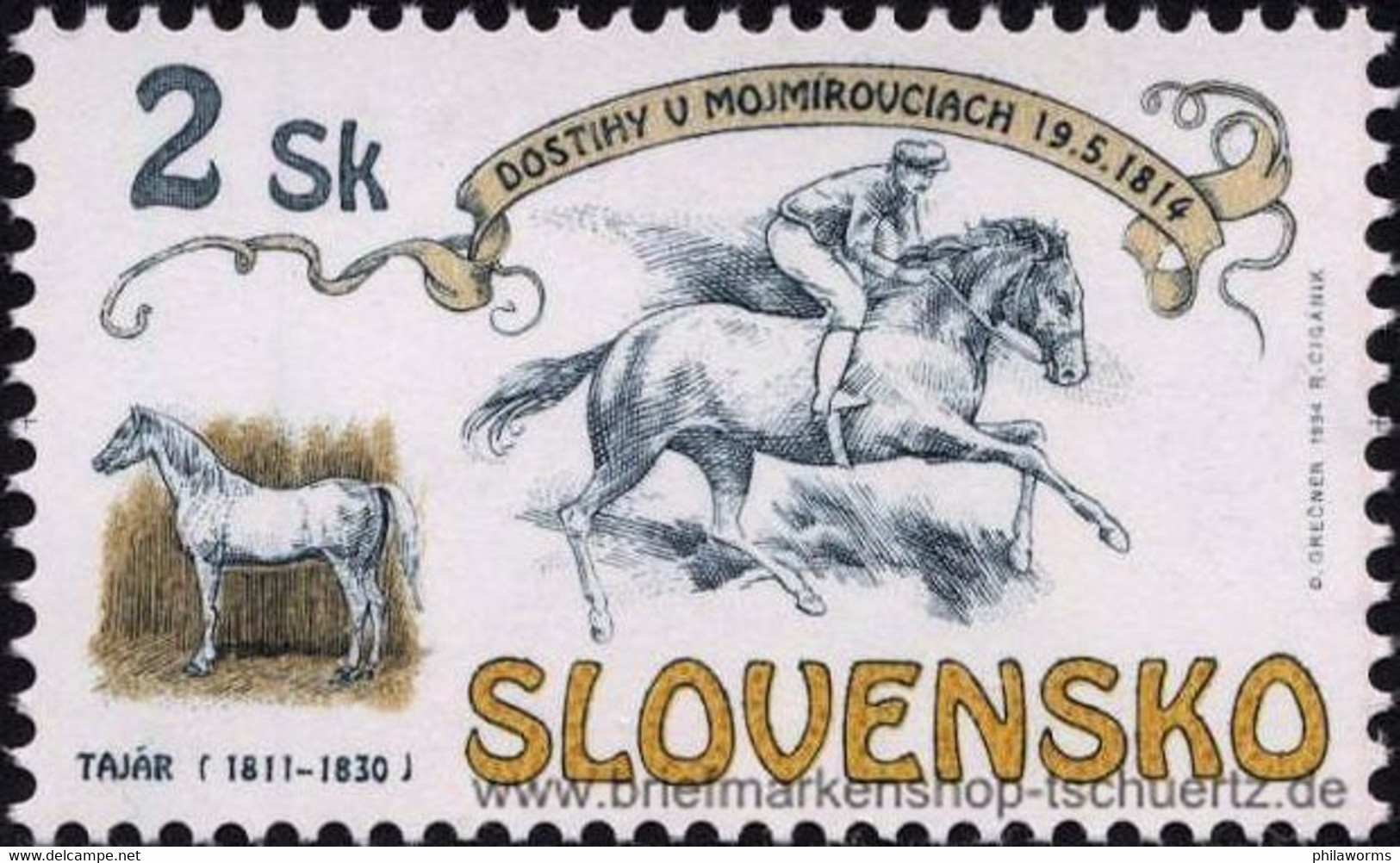 Slowakei 1994, Mi. 204 ** - Unused Stamps