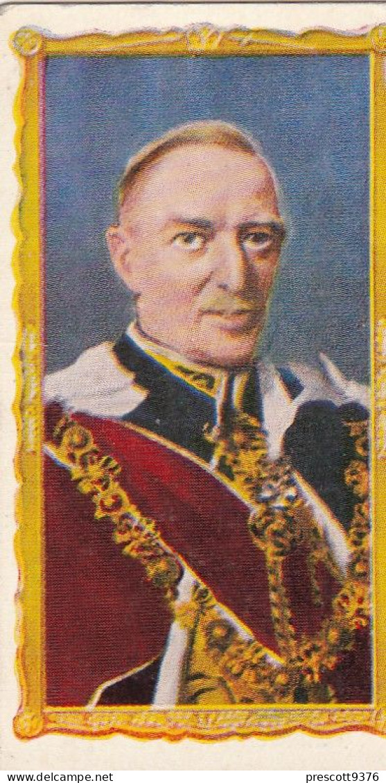 27 Commissioner Of Works - Coronation 1937- Kensitas Cigarette Card - 3x6cm, Royalty - Churchman