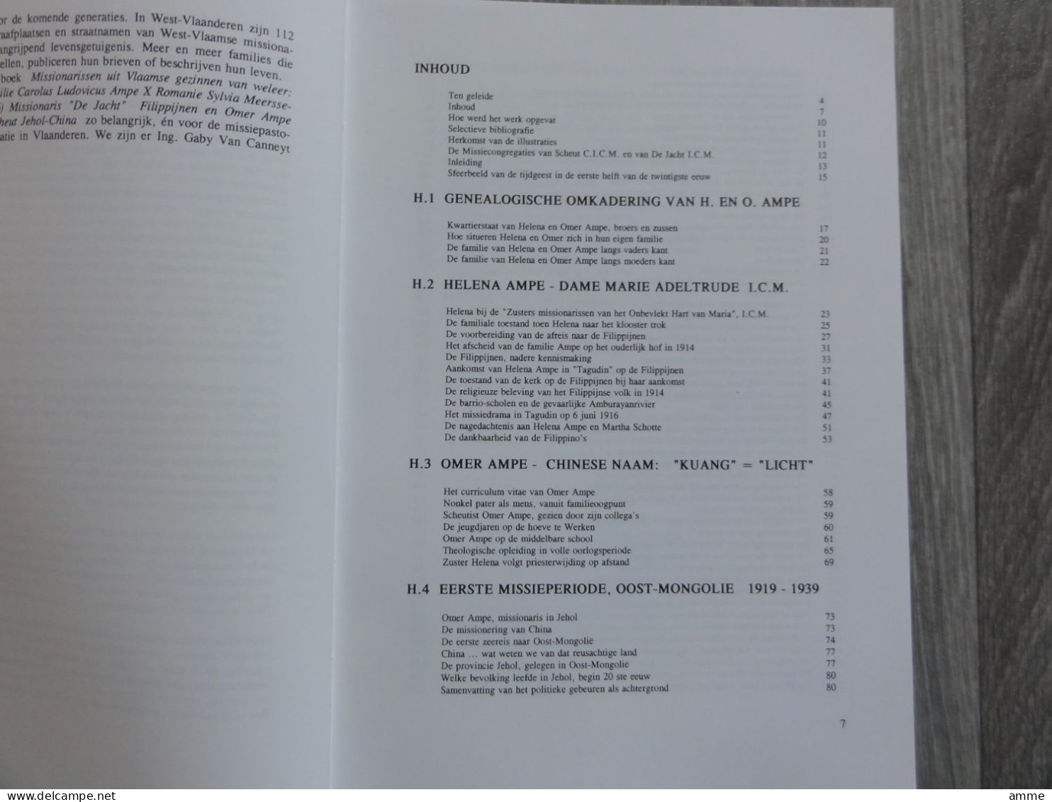 Missionarissen * (Boek)  Het Culturele Erfgoed Van De Familie Ampe Carolus Ludovucus  - Meersseman Romanie - Pittem