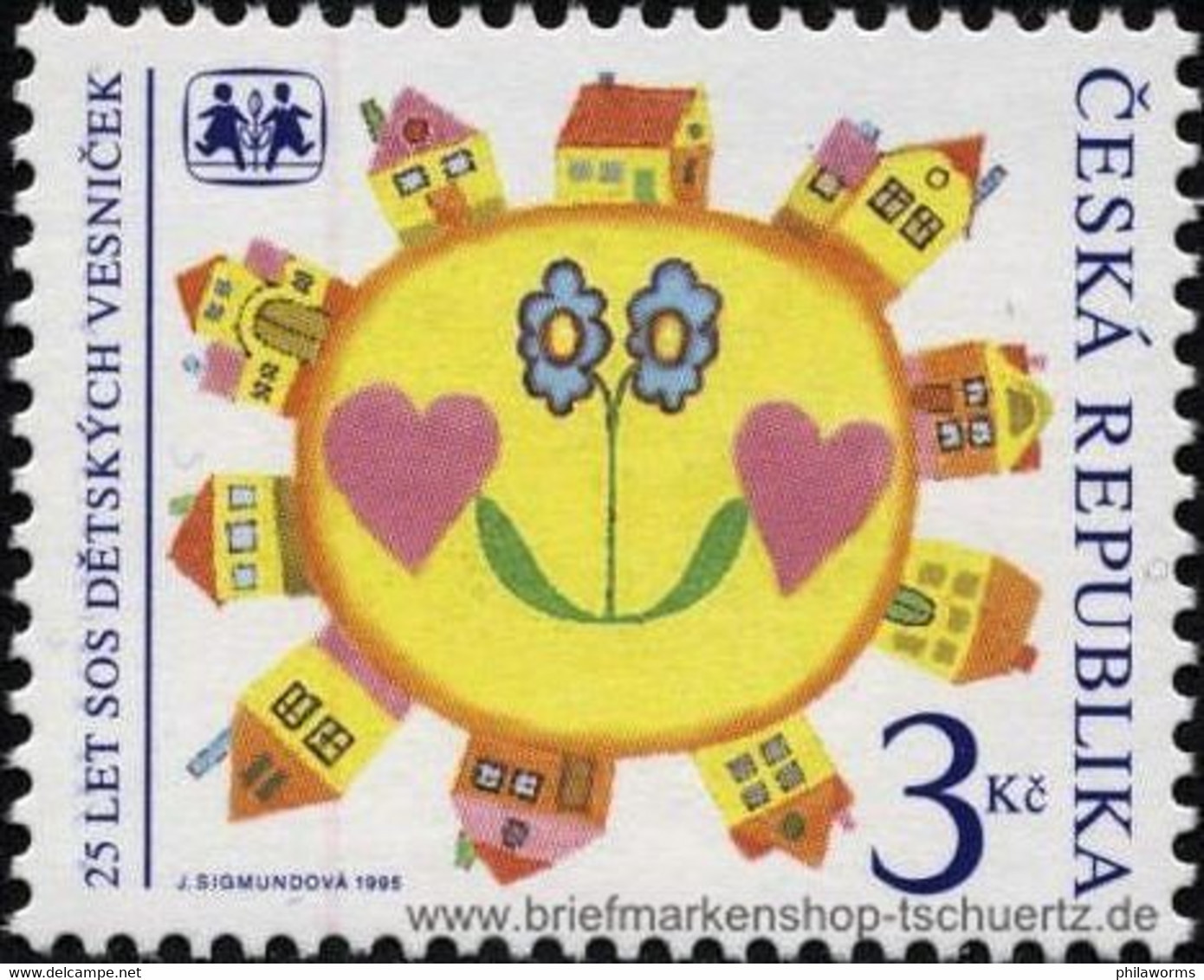 Tschechien 1995, Mi. 88 ** - Unused Stamps