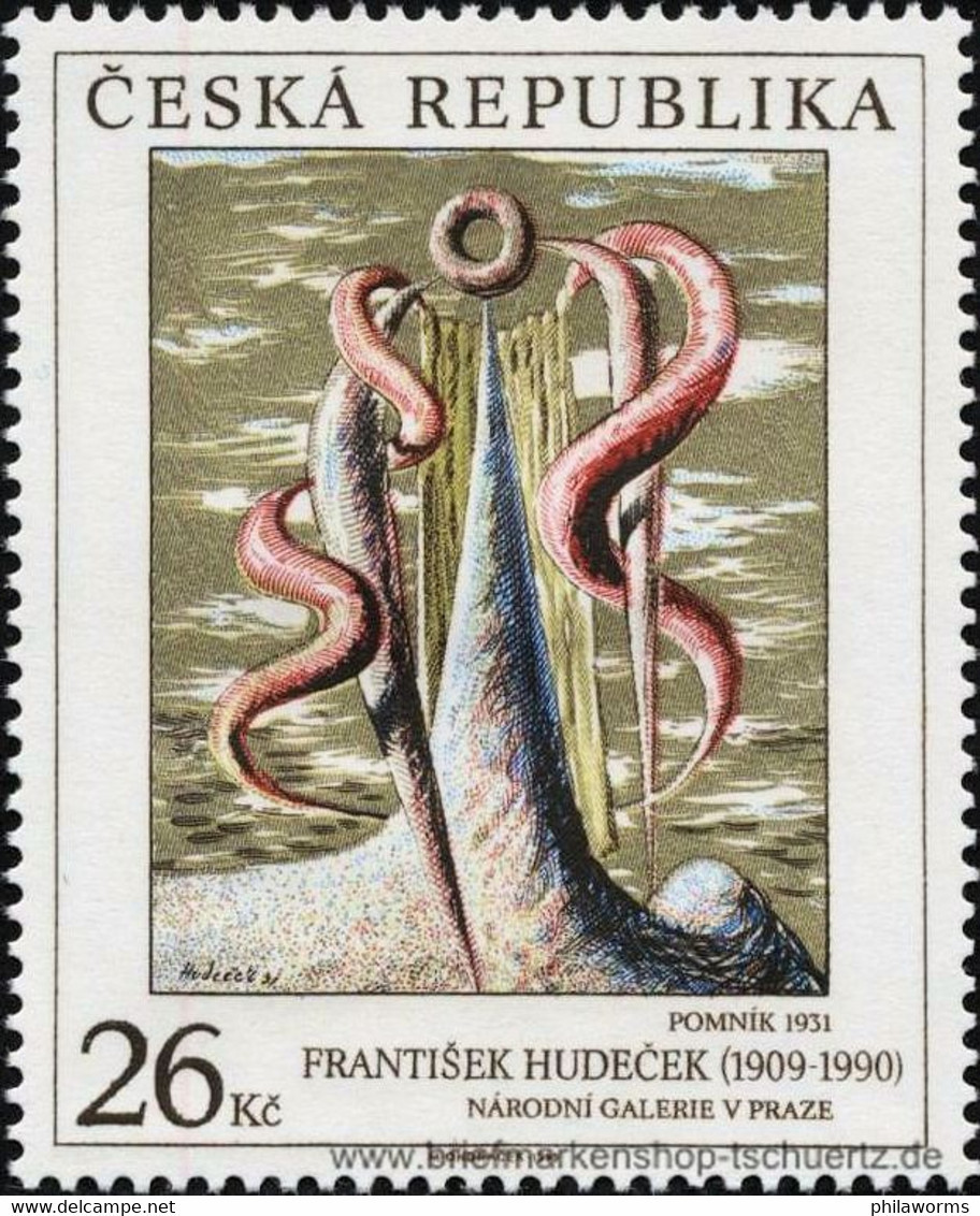 Tschechien 1999, Mi. 236-38 ** - Ungebraucht