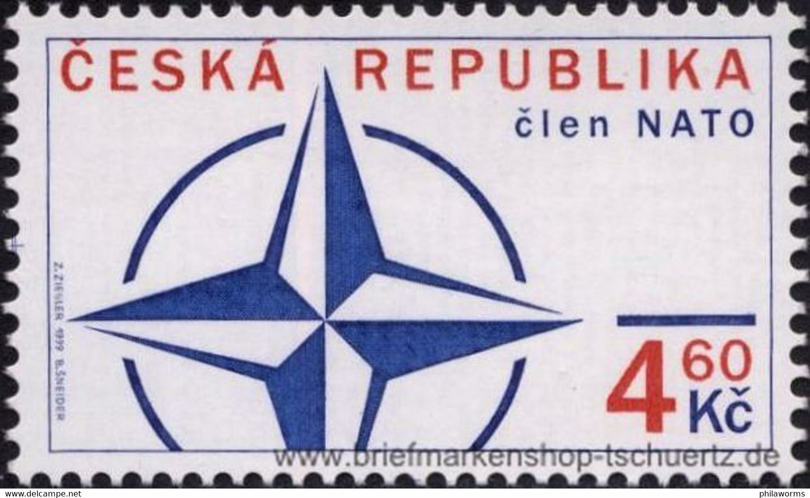 Tschechien 1999, Mi. 212 ** - Ongebruikt