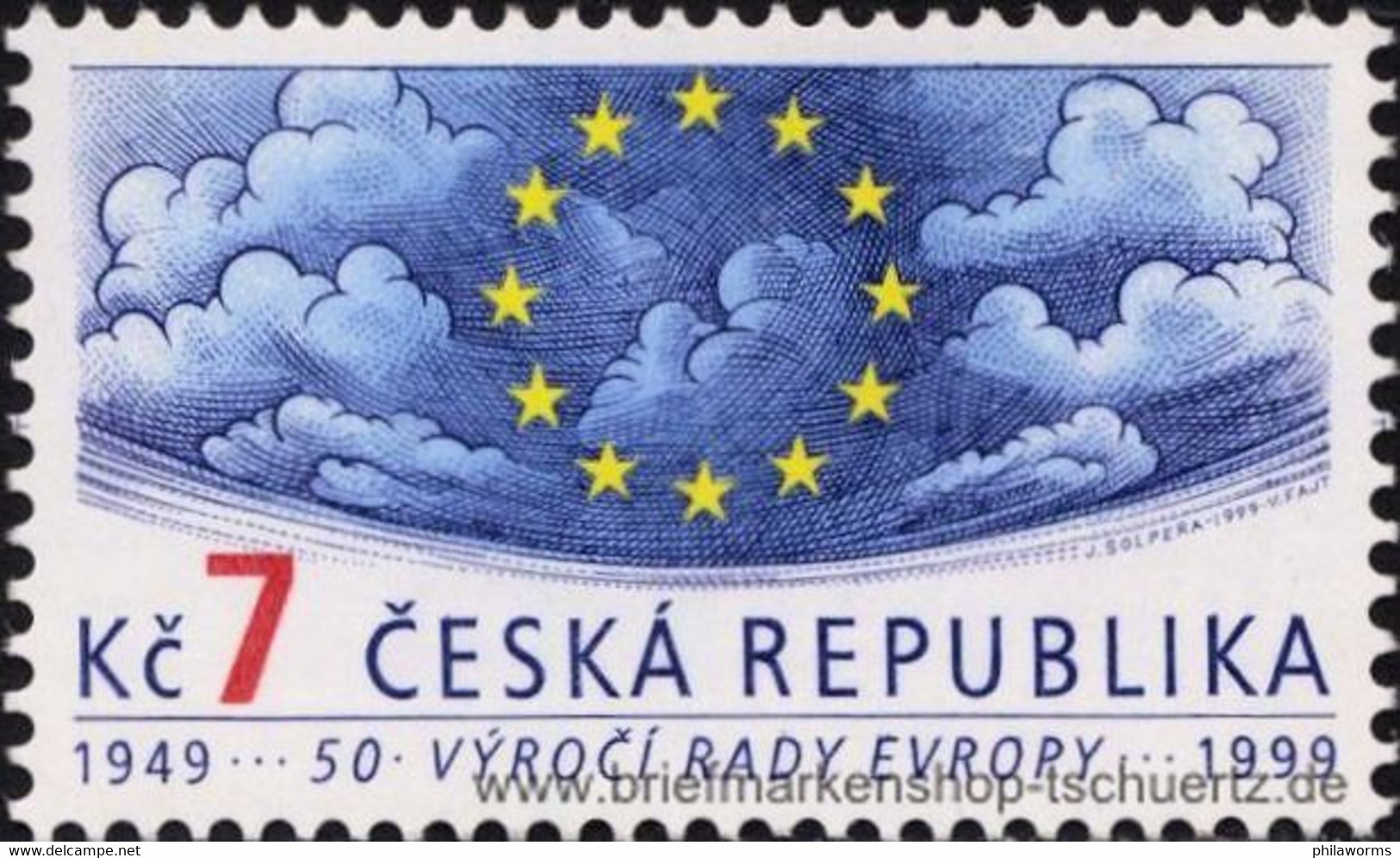 Tschechien 1999, Mi. 213 ** - Unused Stamps