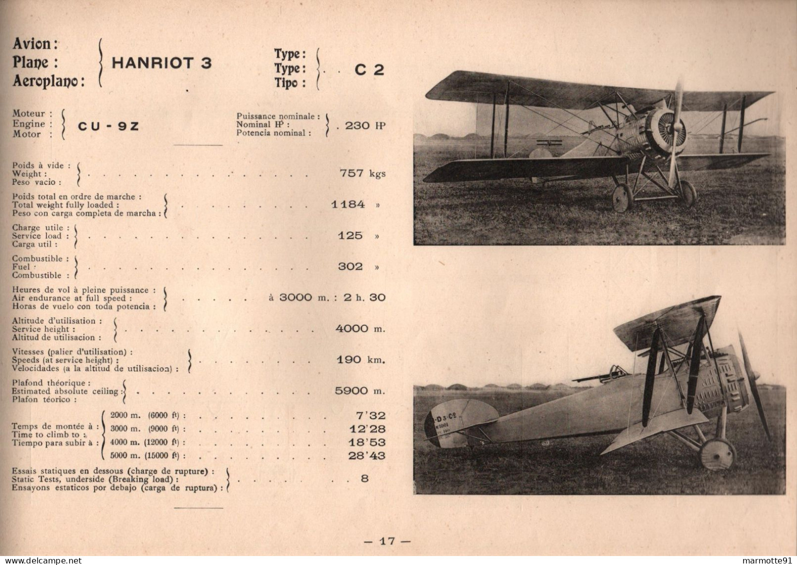 AVIATION MILITAIRE FRANCAISE GUERRE AERIENNE 1914 1918 AVION CHASSE BOMBARDIER RECONNAISSANCE ECOLE - Aviation