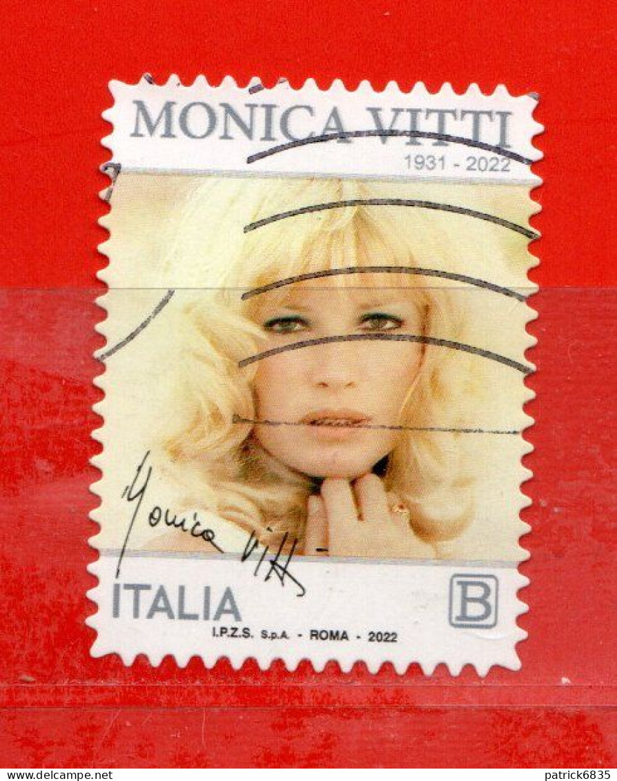 Italia °- 2022 - MONICA VITTI.  Usato. - 2021-...: Usati