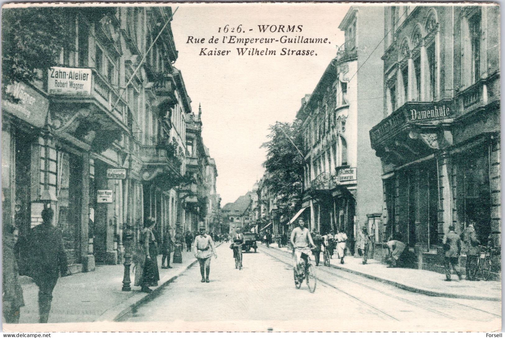 Worms , Kaiser Wilhelm Strasse (Datiert: 1928) - Worms