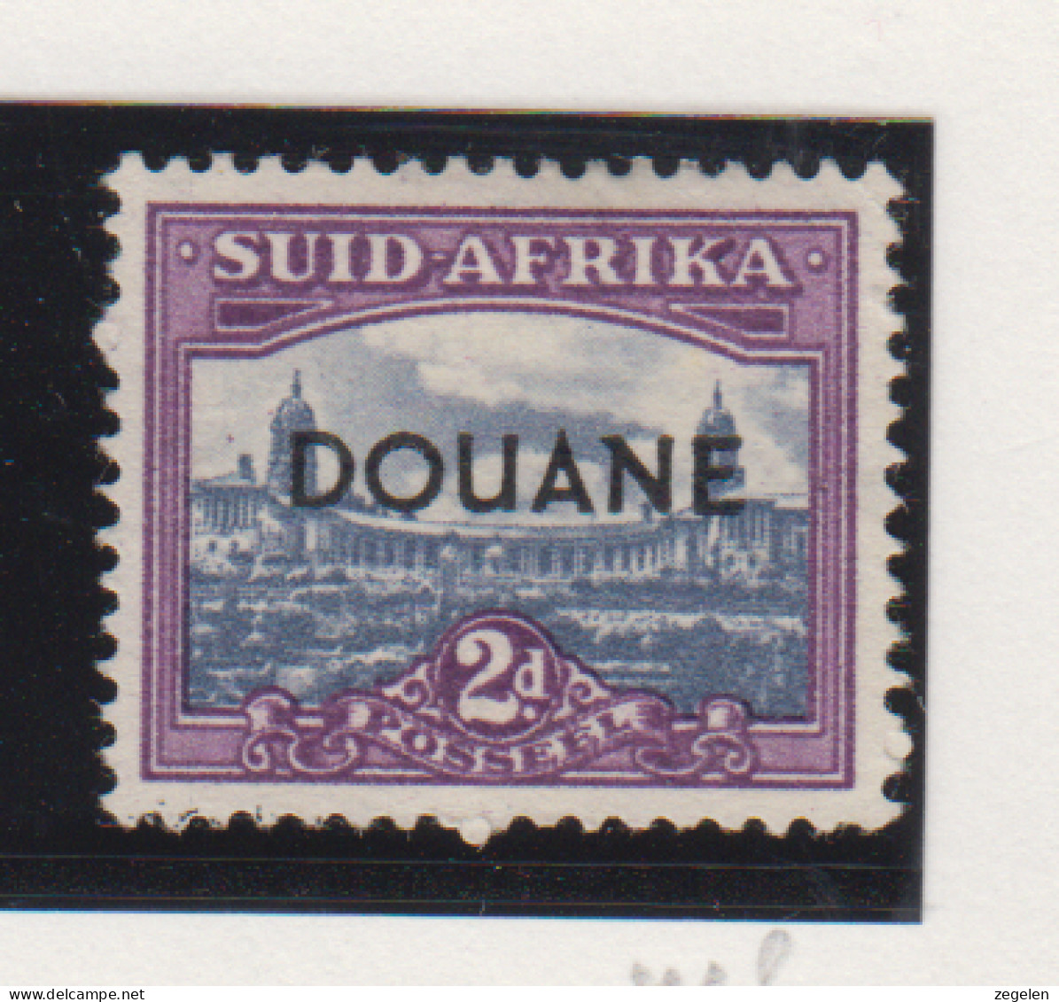 Zuid-Afrika Fiskale Zegel(revenue) Cat. J Barefoot: Douane-customs 41b Afrikaanse Tekst - Altri & Non Classificati