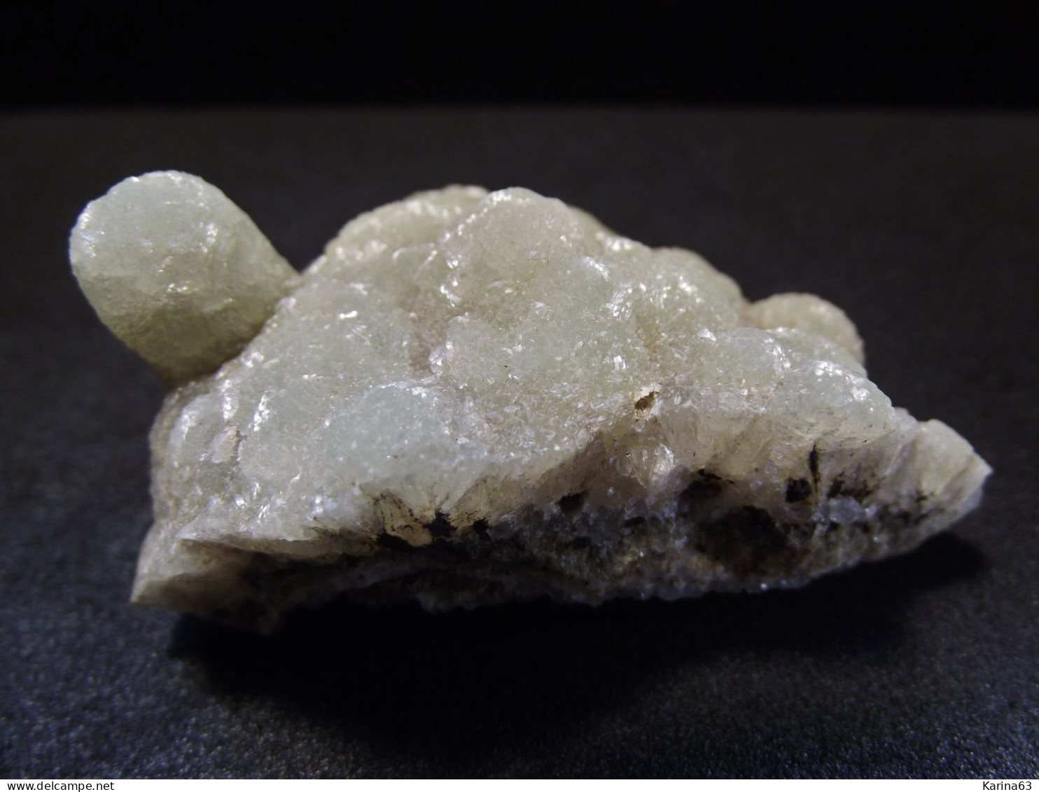 Prehnite Nodule  (5.5 X 3.5 X 2 Cm) - Prospect Park - New Jersey  - USA - Minerales