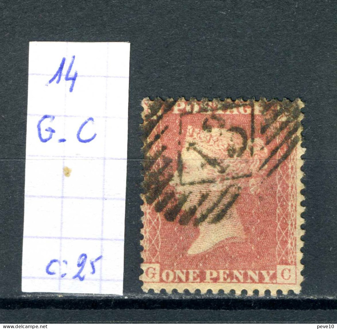 Grande-Bretagne    N° 14   G - C - Gebraucht