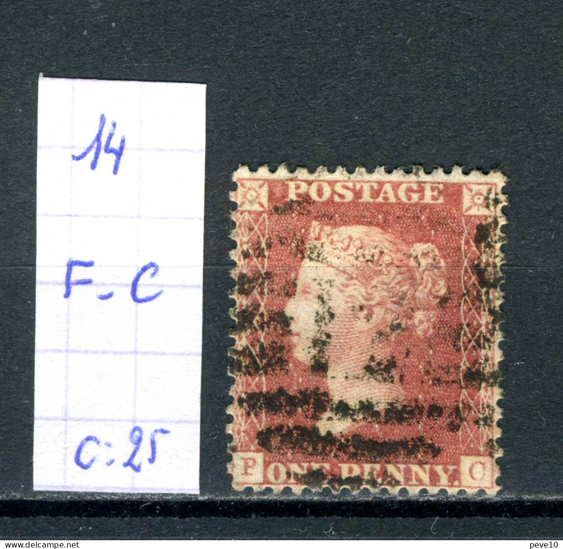 Grande-Bretagne    N° 14   F - C - Used Stamps