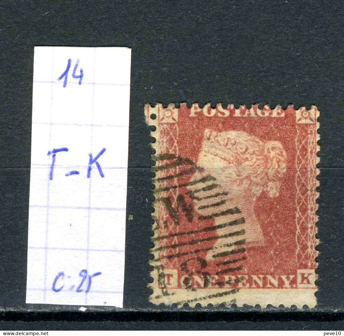 Grande-Bretagne    N° 14   T - K - Used Stamps