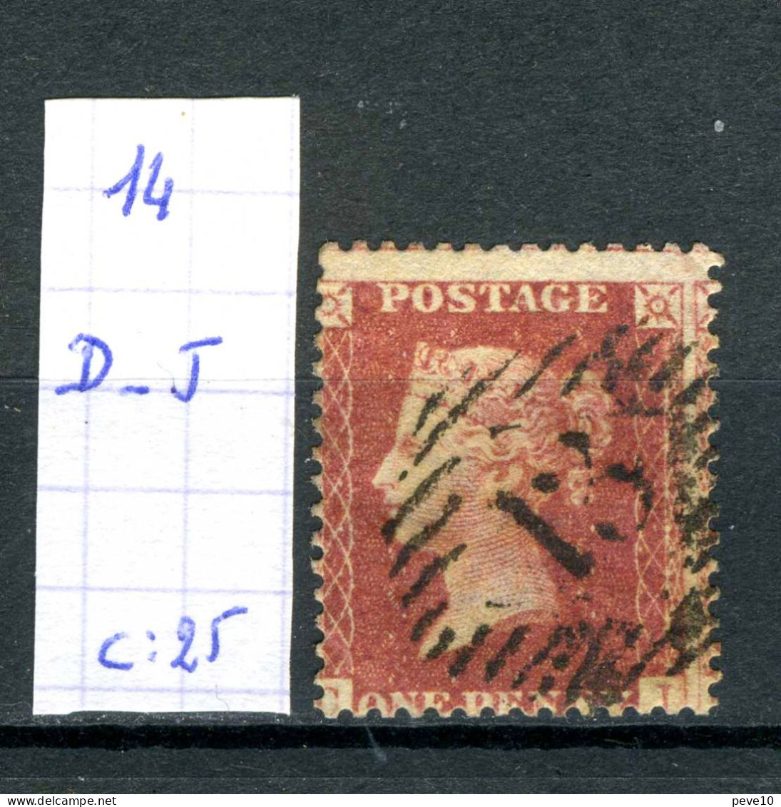 Grande-Bretagne    N° 14   D - J - Gebraucht