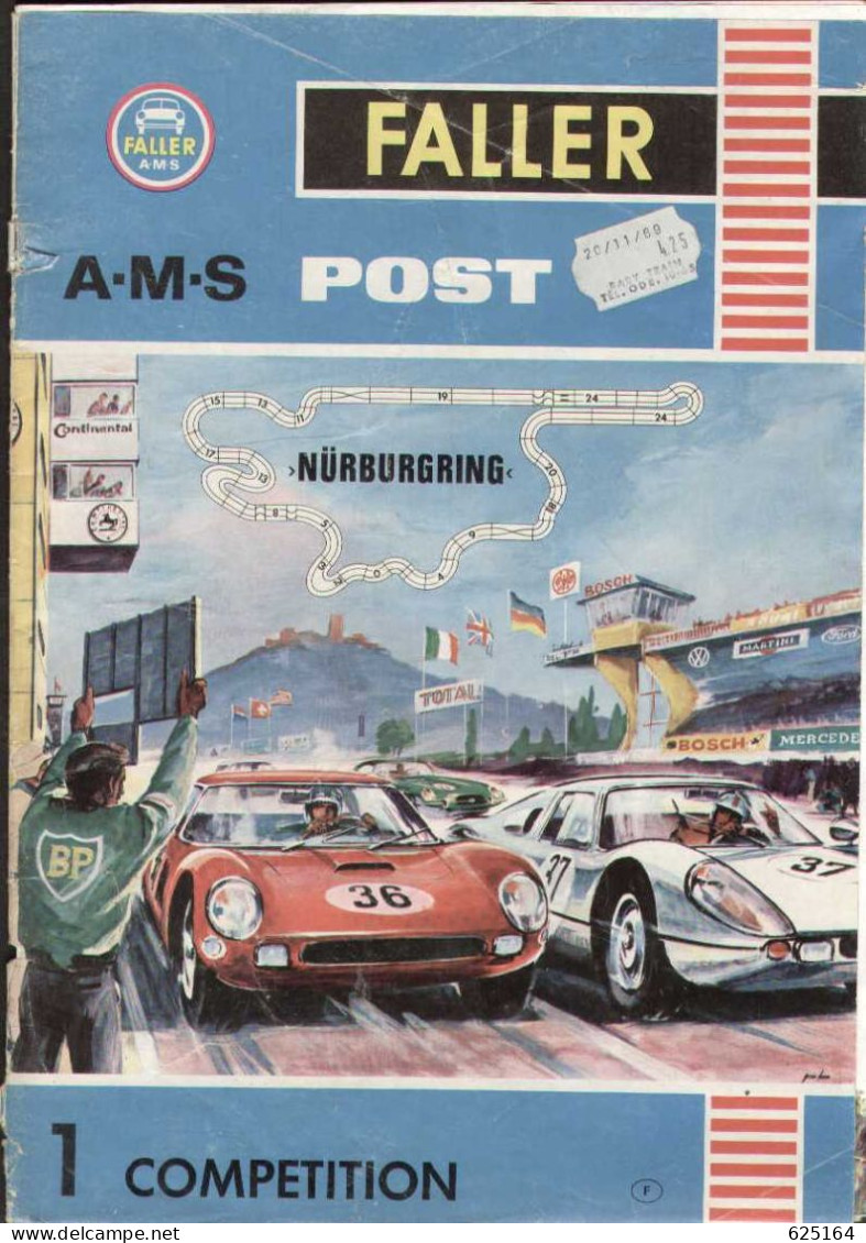 Catalogue FALLER POST 1969 AUTO MOTOR SPORT AMS Französisch Ausgabe - Français