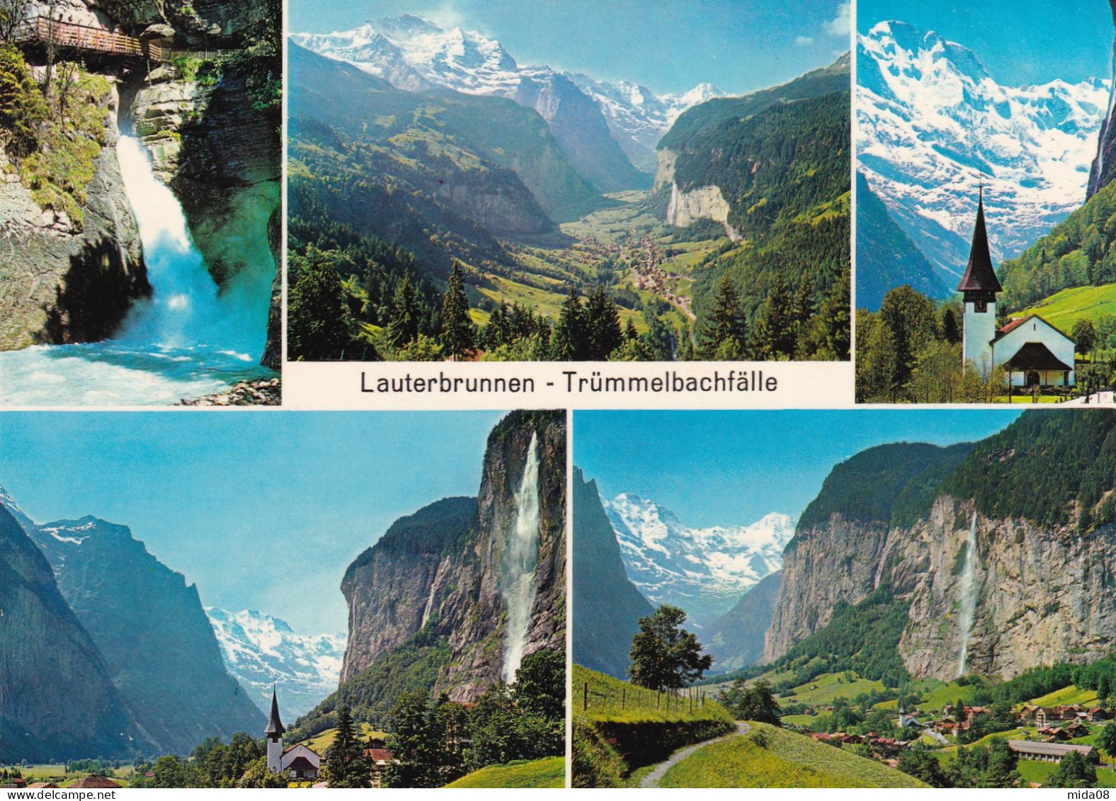 LAUTERBRUNNEN . Trümmelbachfälle . Muti-vues - Lauterbrunnen