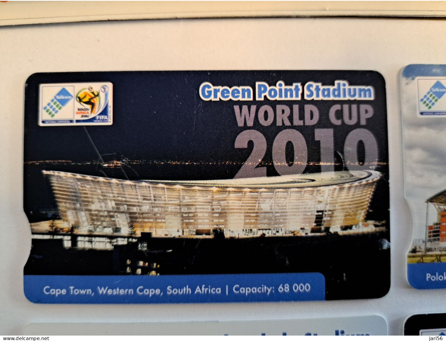 SOUTH AFRIKA  9X CHIPCARDS  25 R STADIONS OF WORLD CUP 2010 SOCCER/    Used  Chipcards     **16213** - Afrique Du Sud