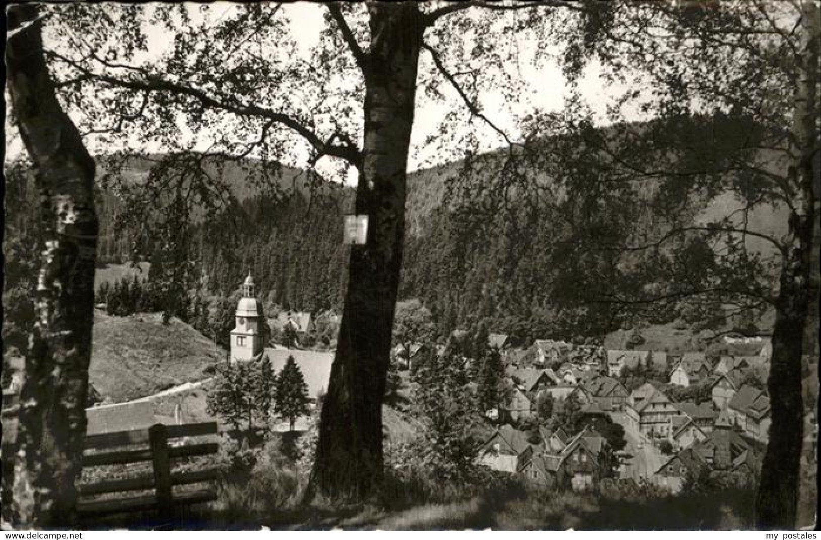 41276624 Wildemann Blick Von Den Drei Birken Kirche Wildemann - Wildemann