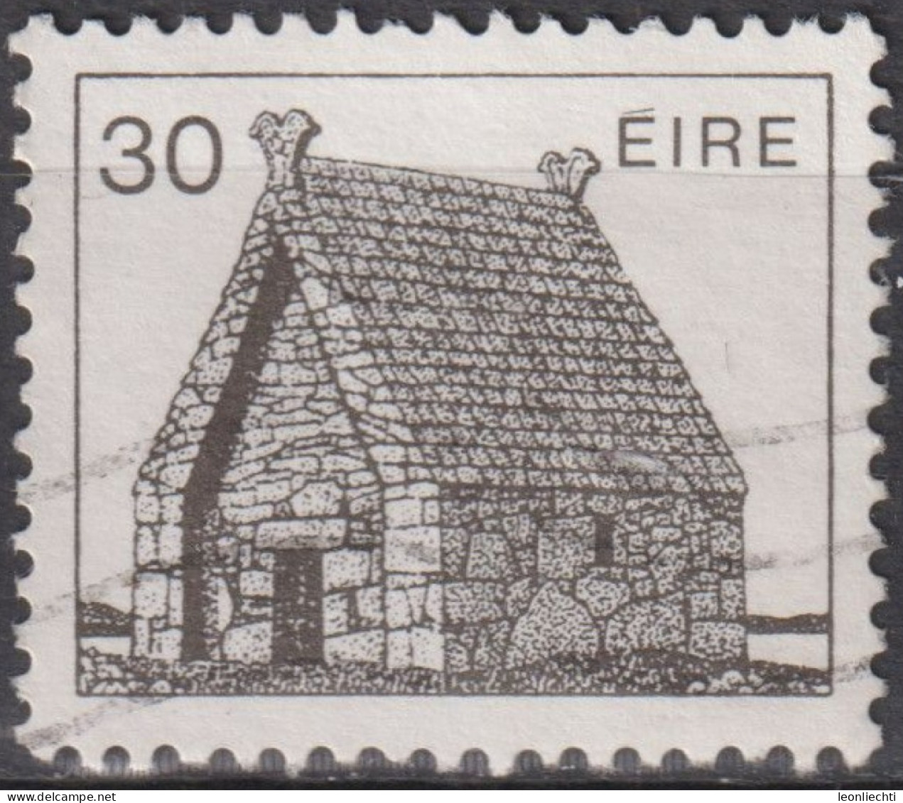 1983 Republik Irland ° Mi:IE 499A, Sn:IE 552, Yt:IE 500, Oratorium (6th Century) St. MacDara Island - Oblitérés