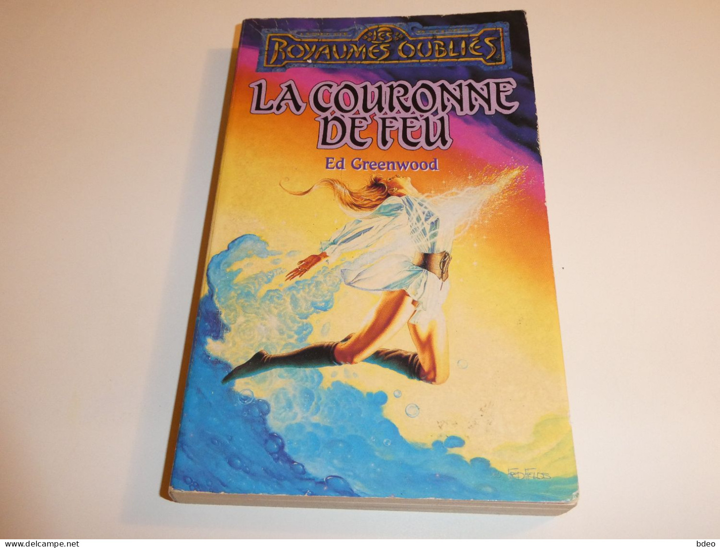 LES ROYAUMES OUBIES TOME 14 / LA COURONNE DE FEU / ETAT CORRECT - Fantastique