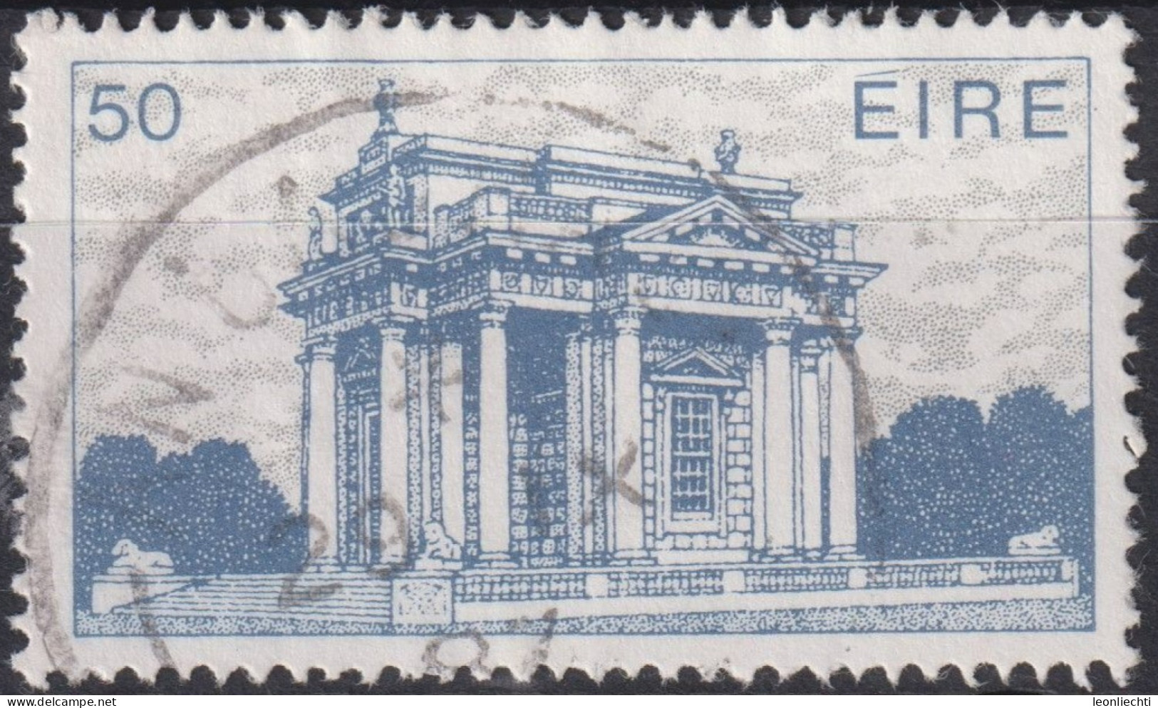 1983 Republik Irland ° Mi:IE 501A, Sn:IE 554, Yt:IE 501, Casino In Marino (18th Century) Dublin - Gebruikt