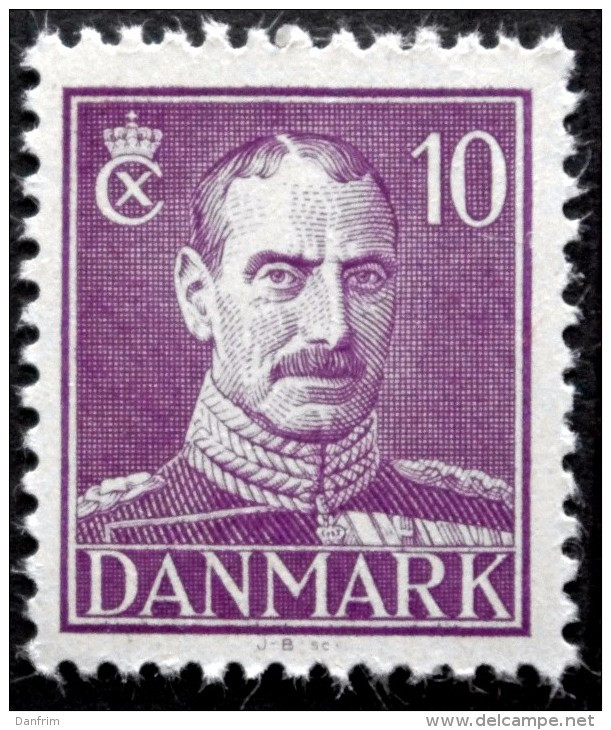 Denmark 1942  MiNr.269a   MNH (**)  King  Christian X. ( Lot H  2794) - Ongebruikt
