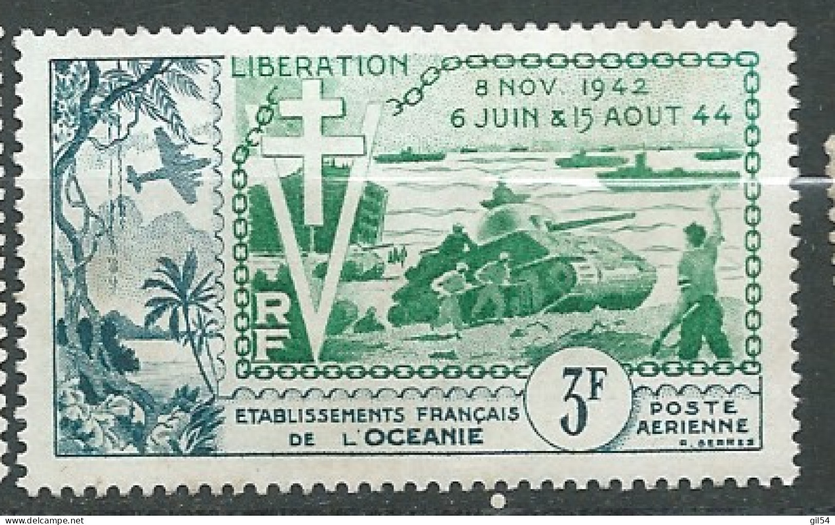 Océanie -  Aérien - Yvert N° 31 (*) Neuf Sans Gomme   -  Ax 16104 - Airmail