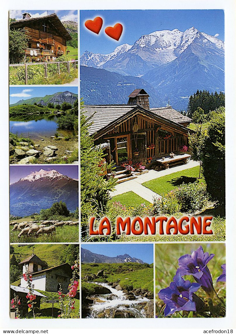 Régions Rhône-Alpes - La Montagne - Carte Multivues - Rhône-Alpes