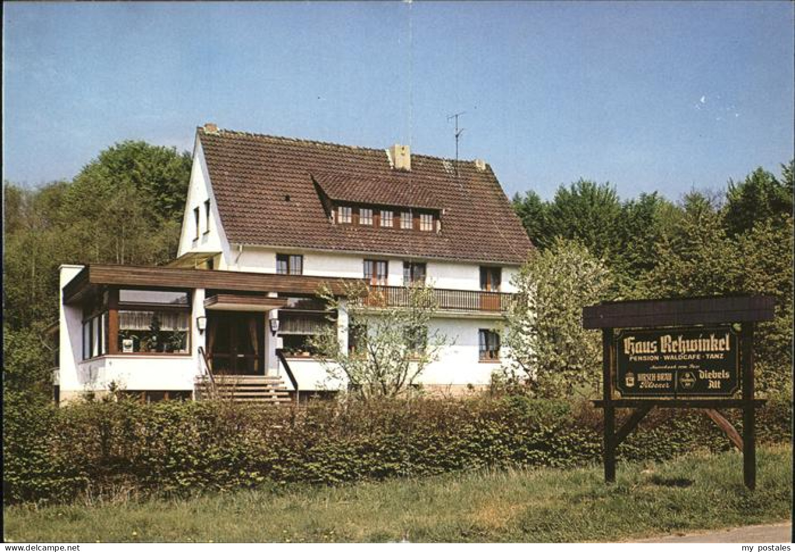 41276245 Hardehausen Eggegebirge Klappkarte Hardehausen - Warburg