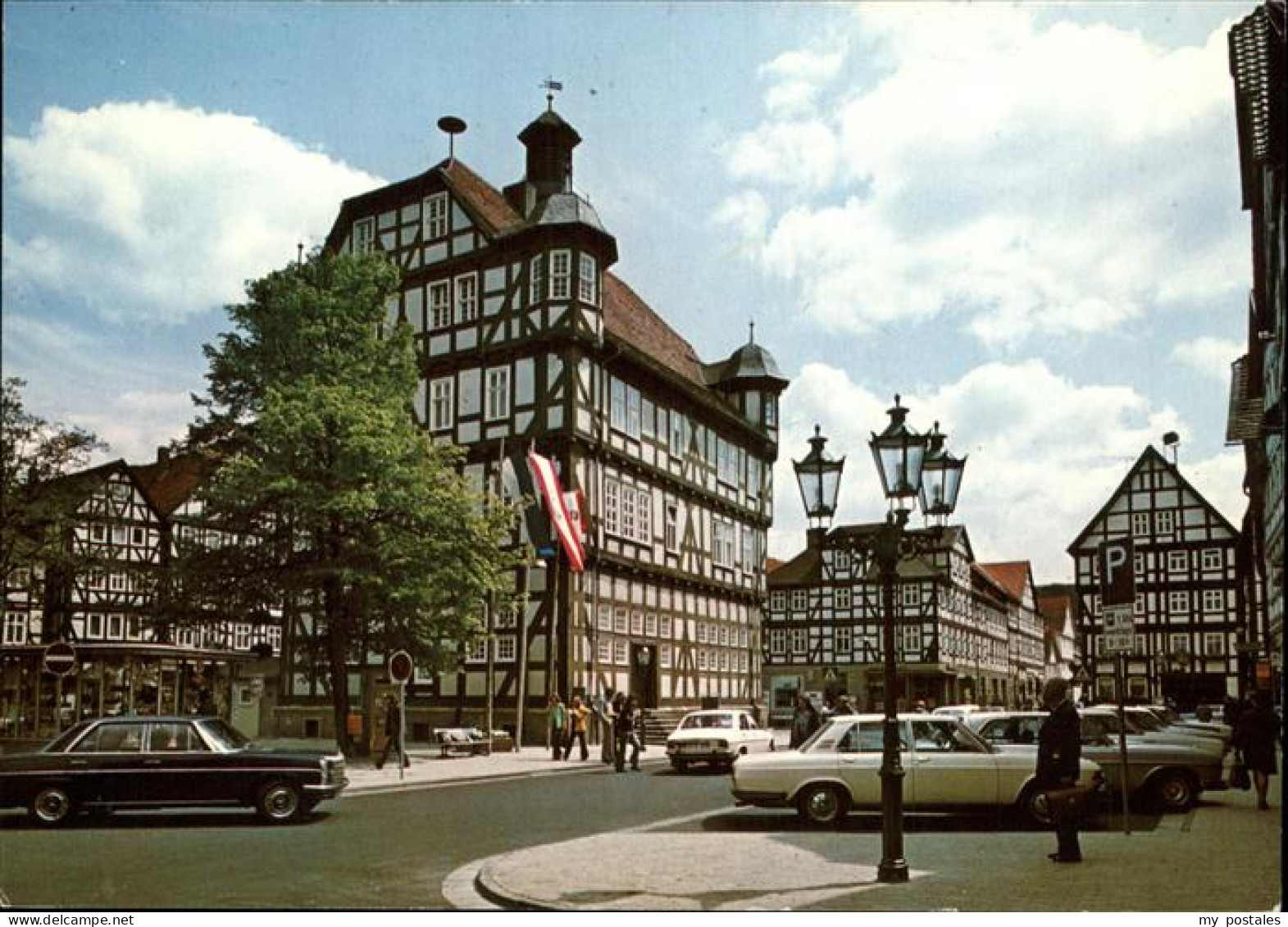 41276171 Melsungen Fulda Fachwerk Rathaus 1556 Adelshausen - Melsungen