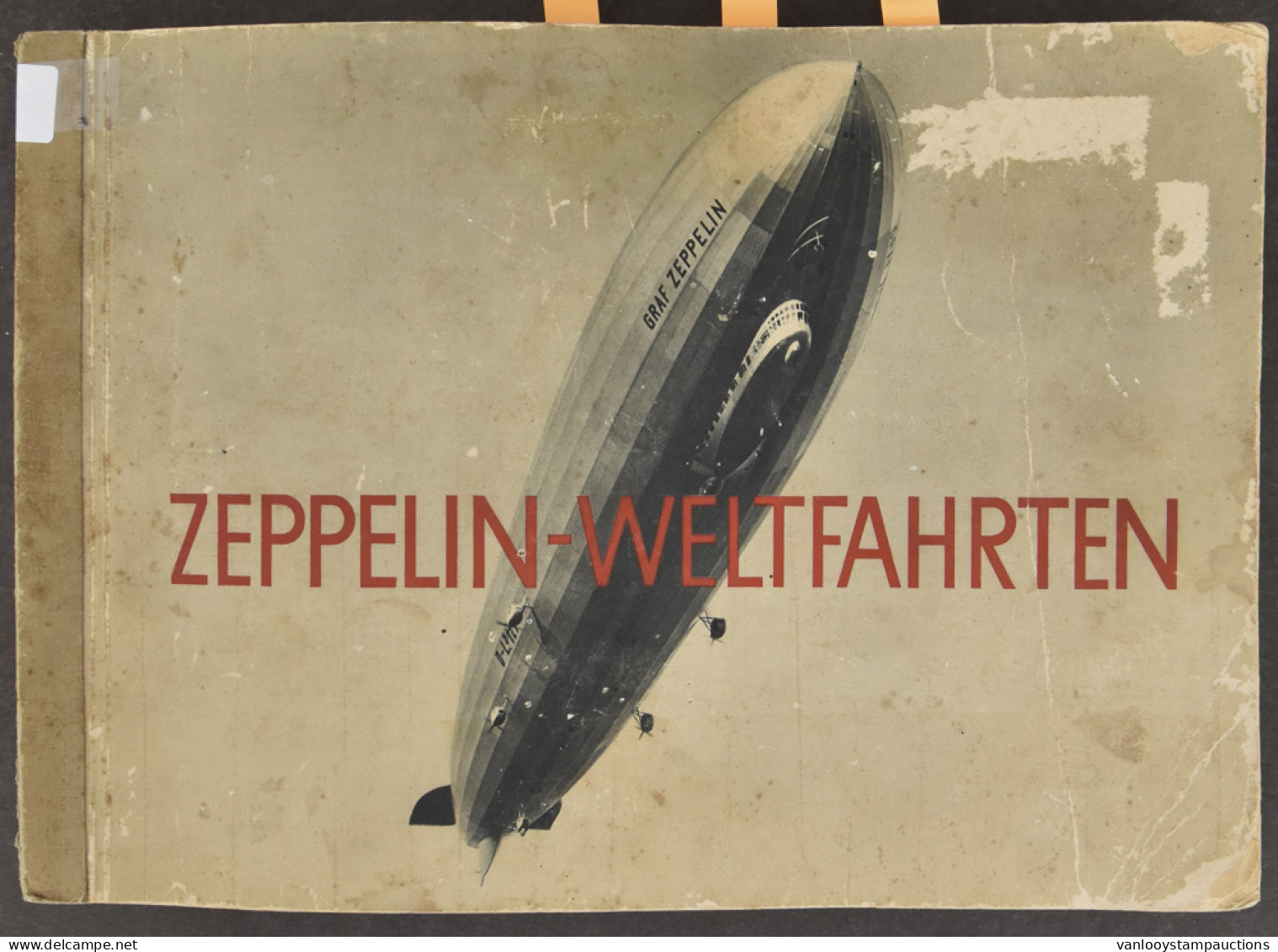 Zeppelin, Zeldzaam Album Met 264 Chromo's Over De Geschiedenis Van De Zeppelin, 1899/1932 - Other & Unclassified