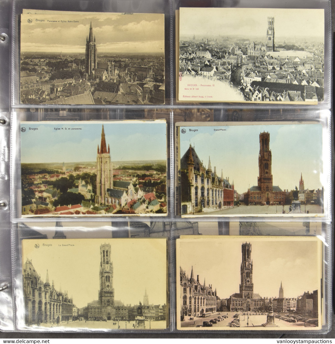 Oost- En West-Vlaanderen, W.o. Kust En Brugge En Oost-Vlaanderen, Vooral Gent, In 3 Moderne Albums (+400 Stuks) - Collections & Lots