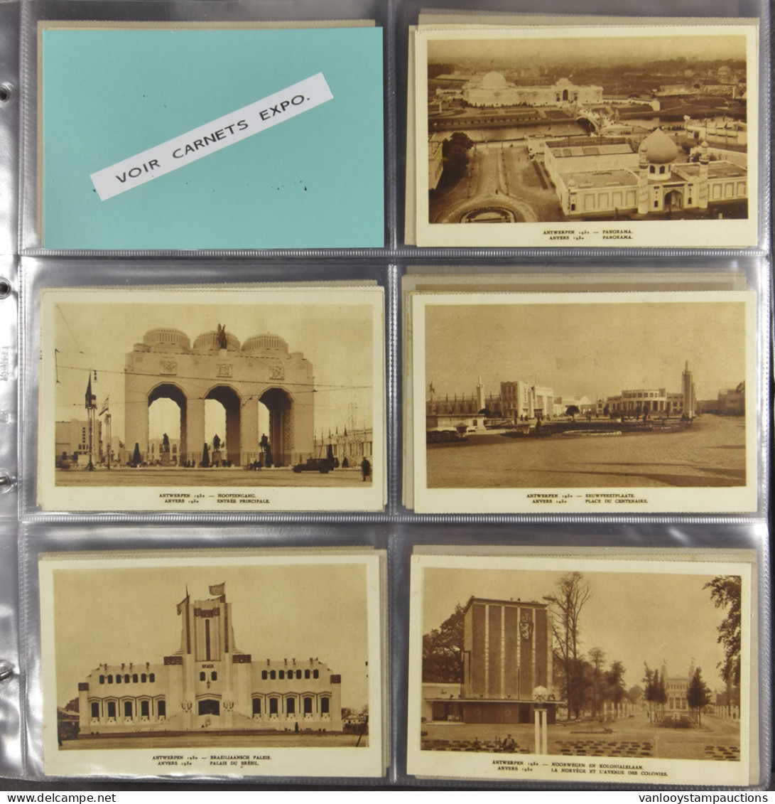 1930 Expo Antwerpen, In Modern Album (+180 Stuks) - Collections & Lots