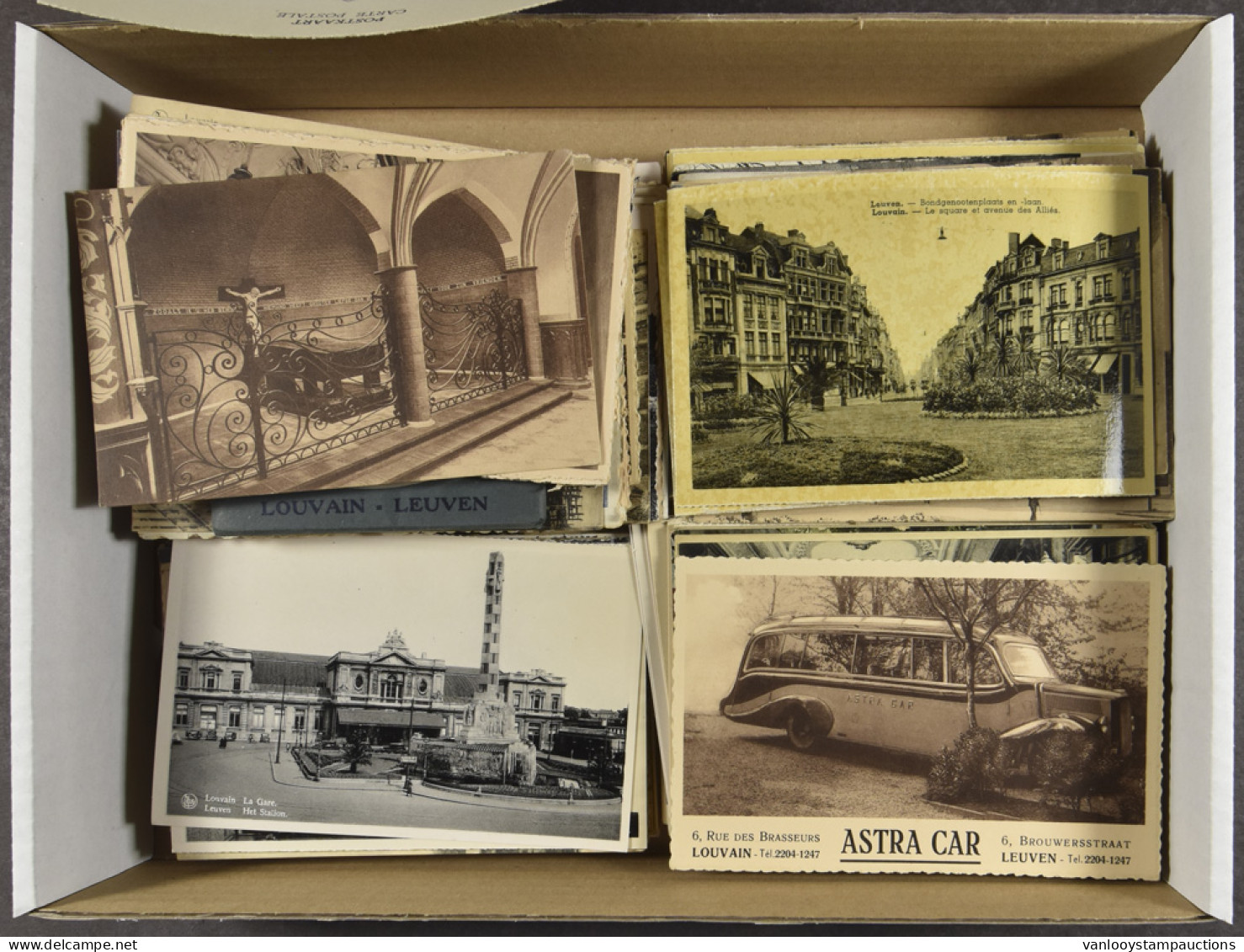 Leuven, Oude Kaarten, Diverse Zichten (300 Stuks Incl. Carnet) - Autres & Non Classés