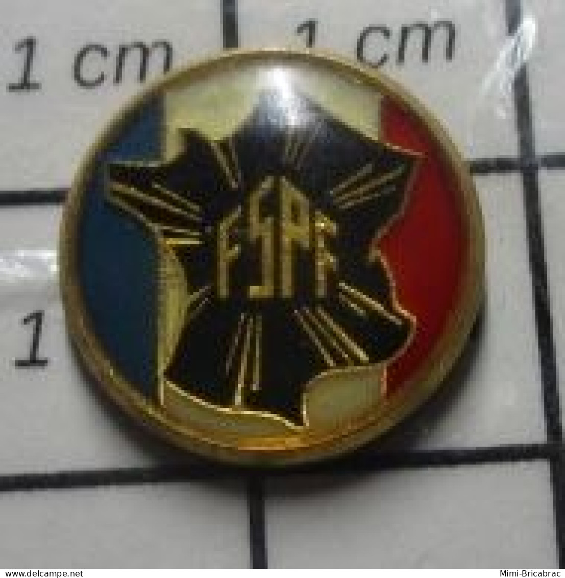 615D Pin's Pins / Beau Et Rare / POLICE / FSPF Fédération Sportive De La Police Française - Polizei